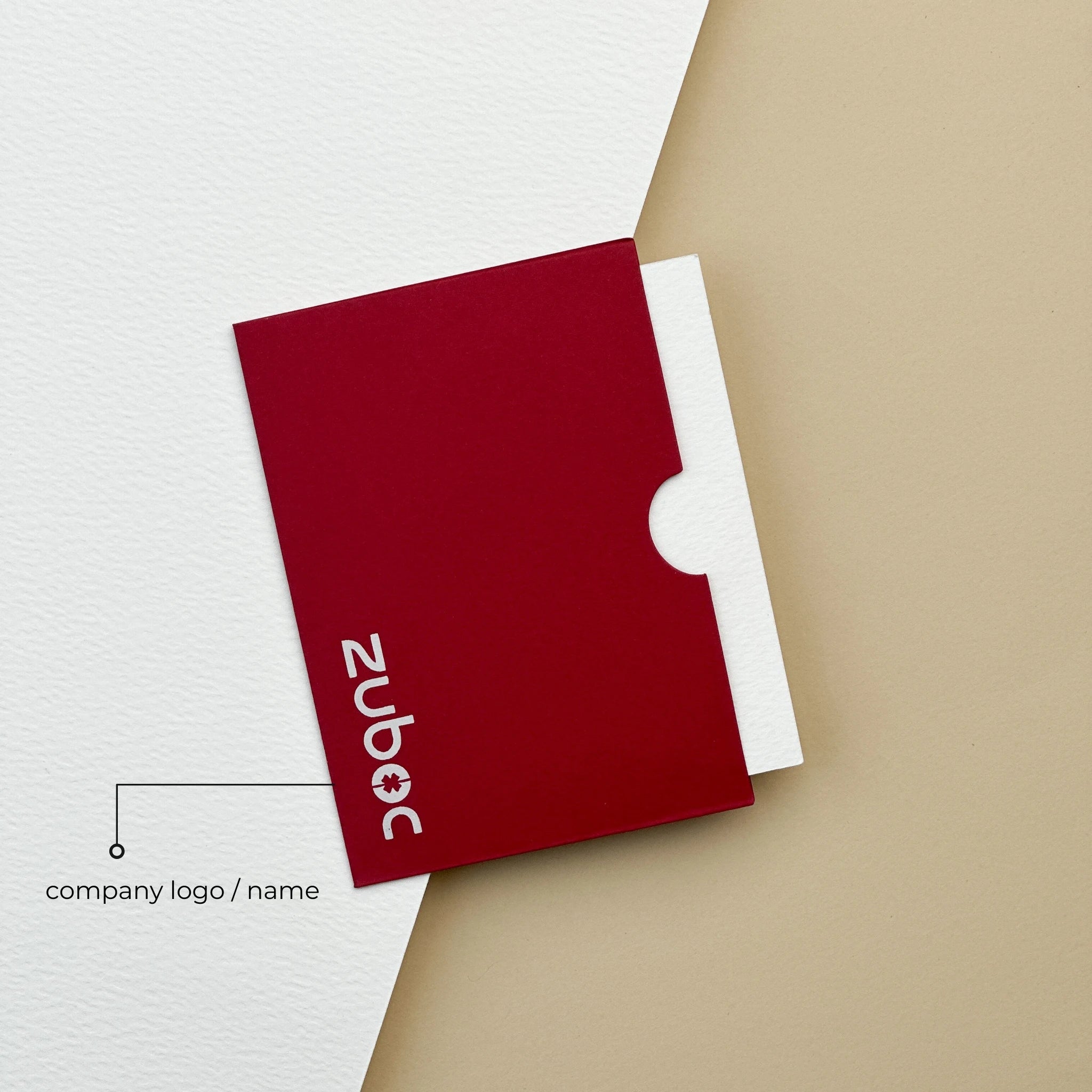 Customised side Tag Envelopes (Set of 50)