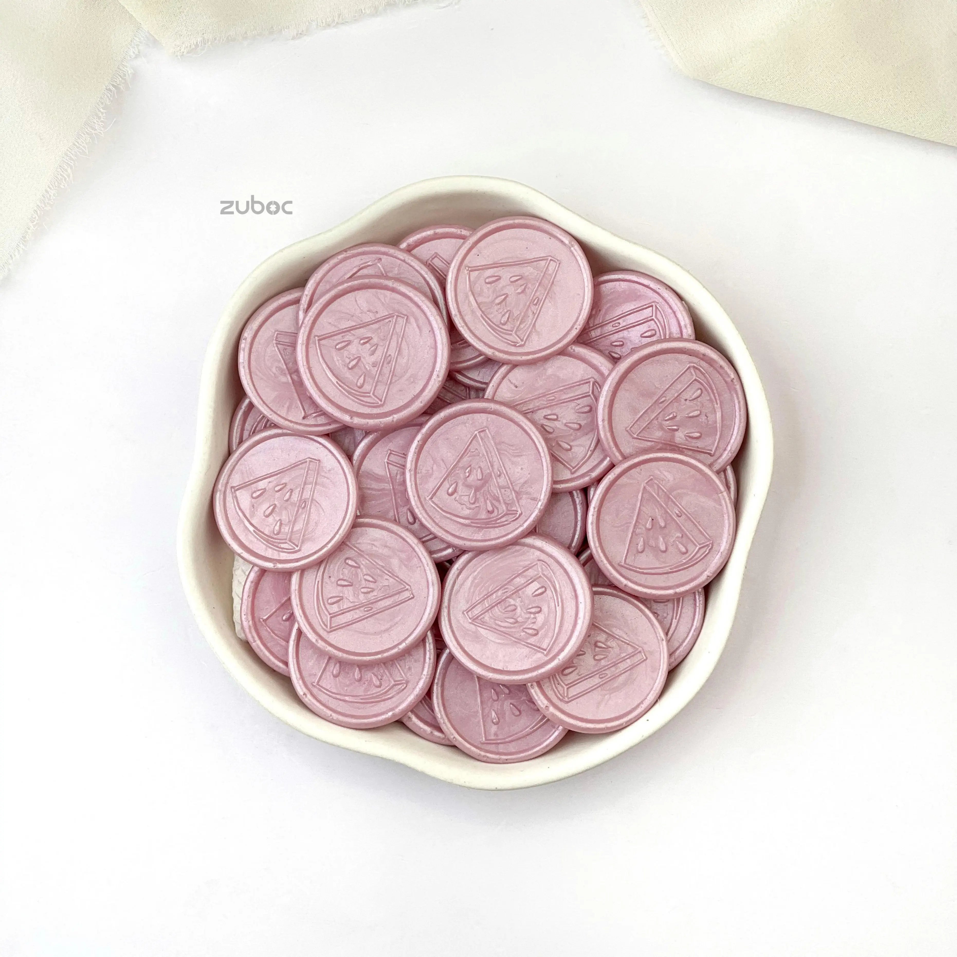 Watermelon Wax Seal - Lilac (Set Of 5)