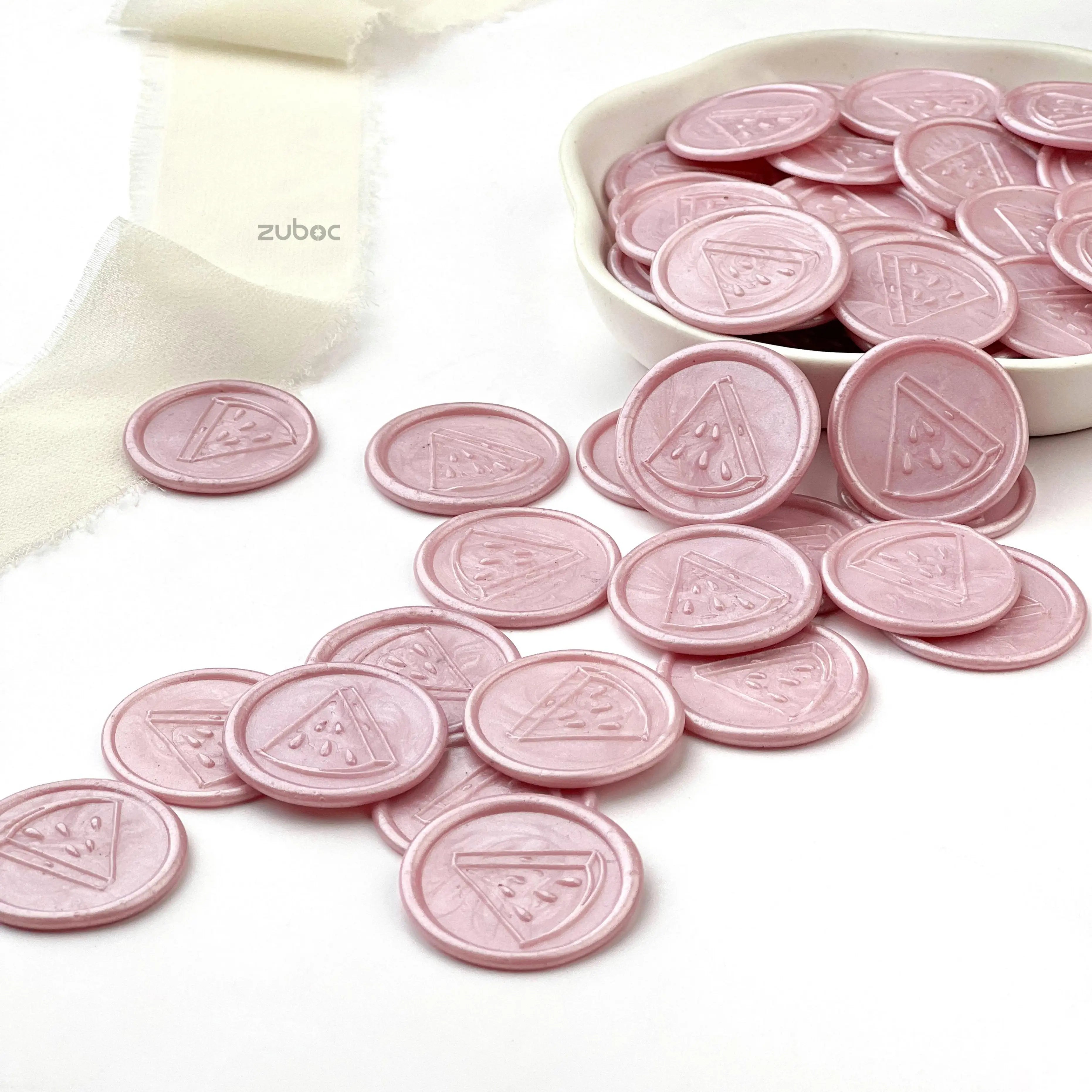 Watermelon Wax Seal - Lilac (Set Of 5)