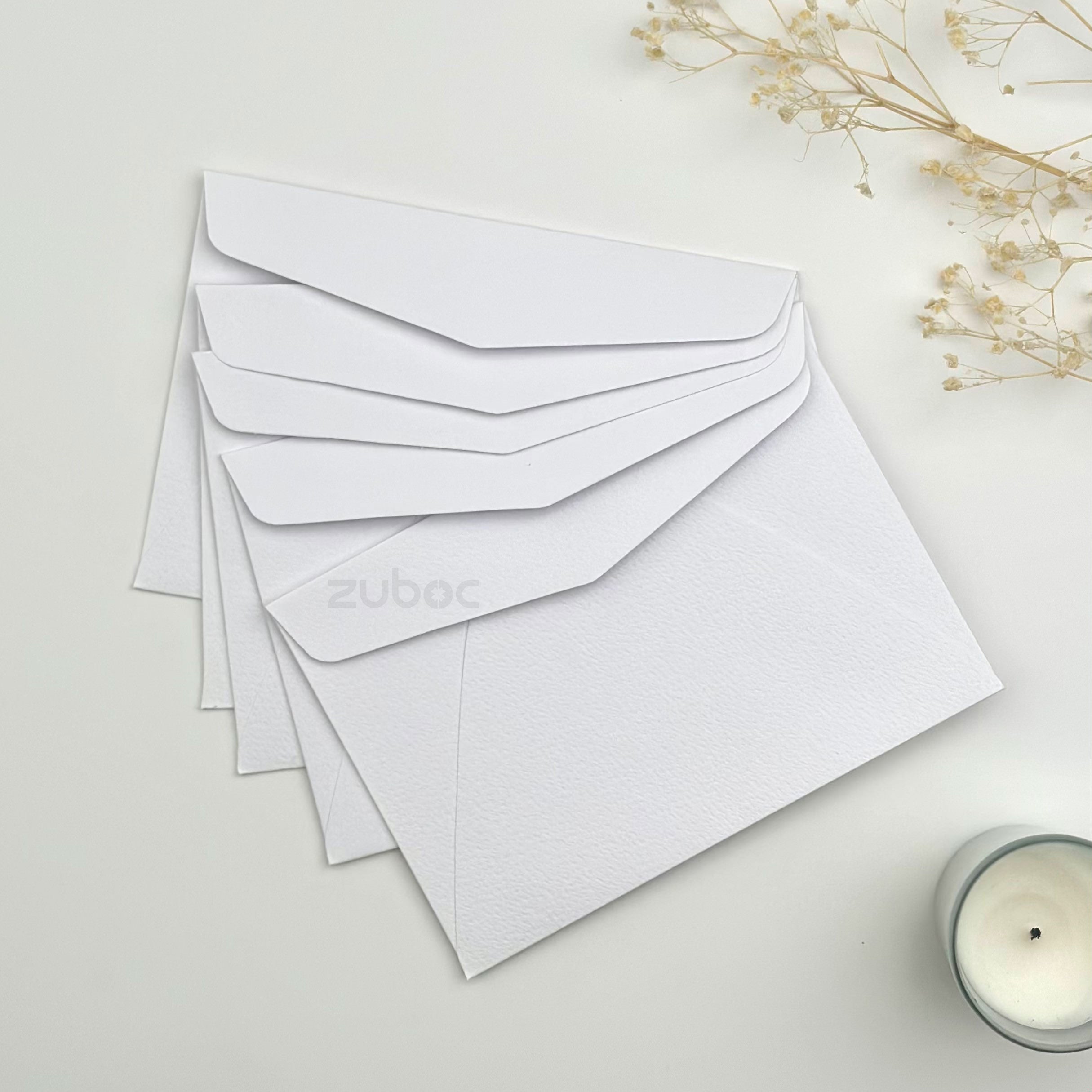 Wedding Invitation Envelope ( Set of 5)