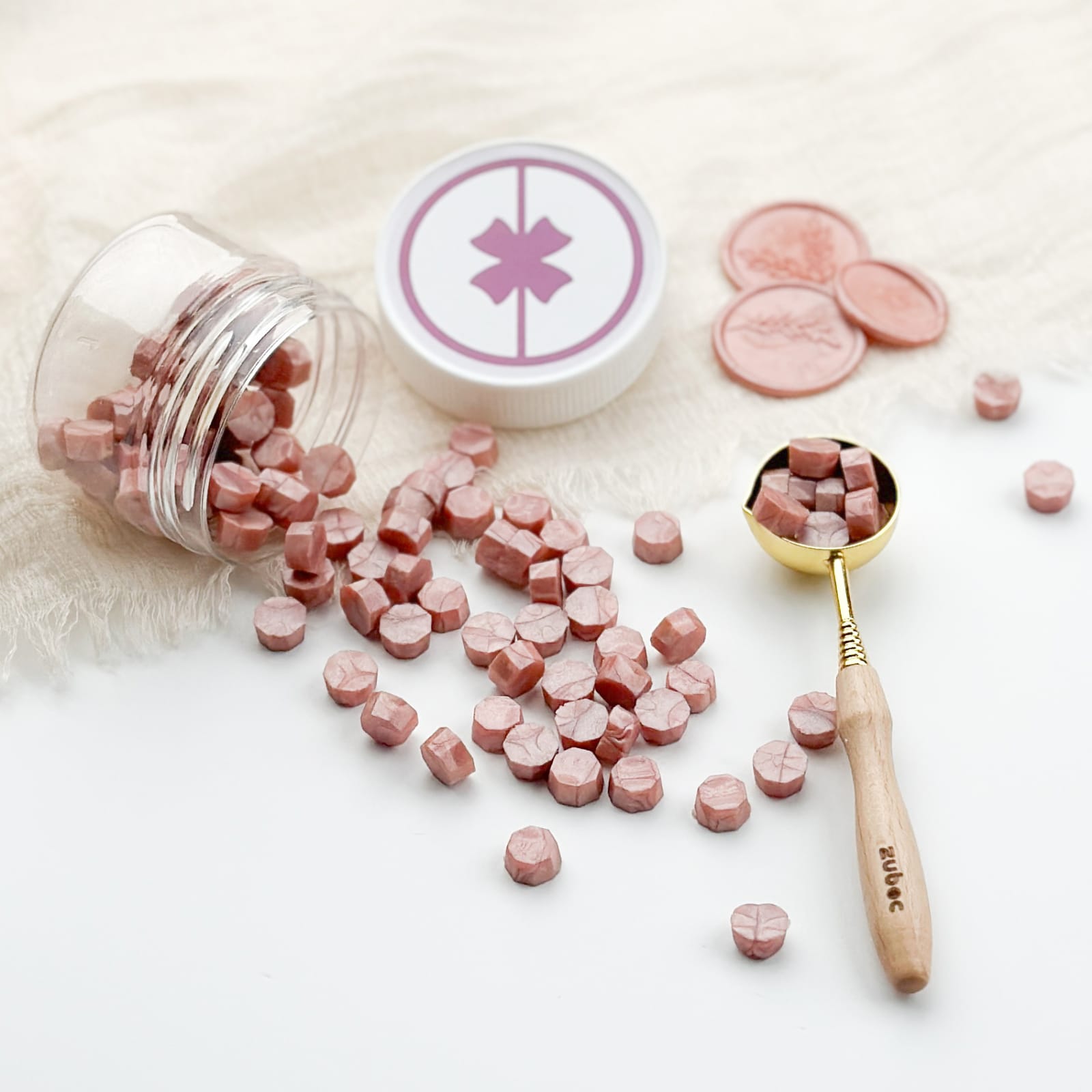 Rose Gold Wax Beads - 30 Grams
