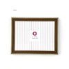 Wooden Photo Frame with Gold Lining (A5)