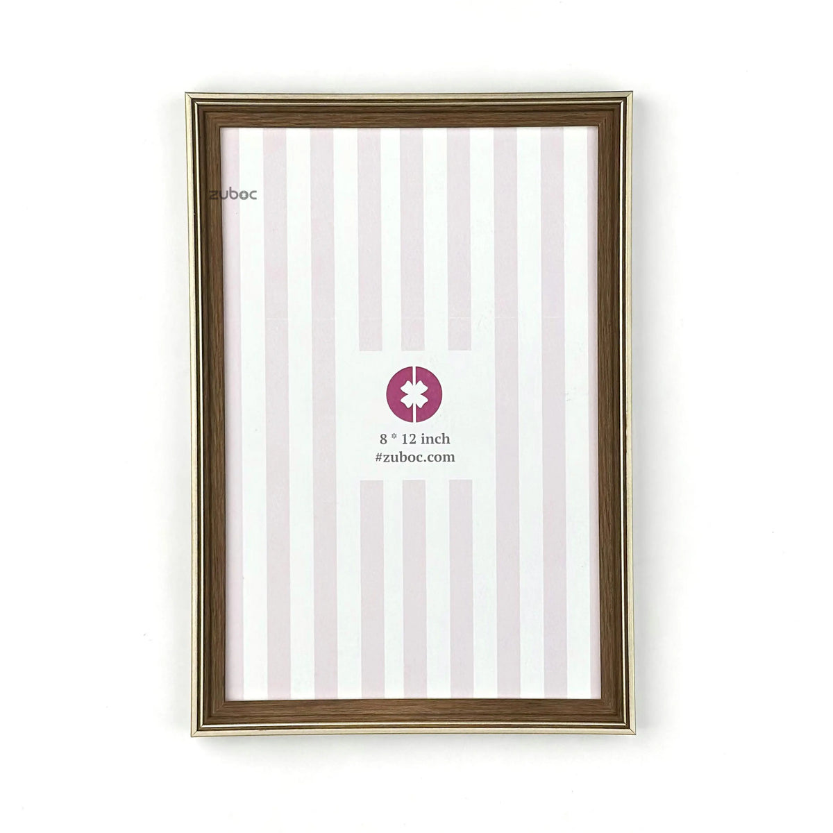Wooden Photo Frame with Gold Lining (A4)