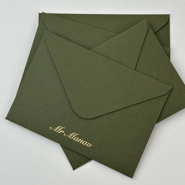 Addressing on envelope