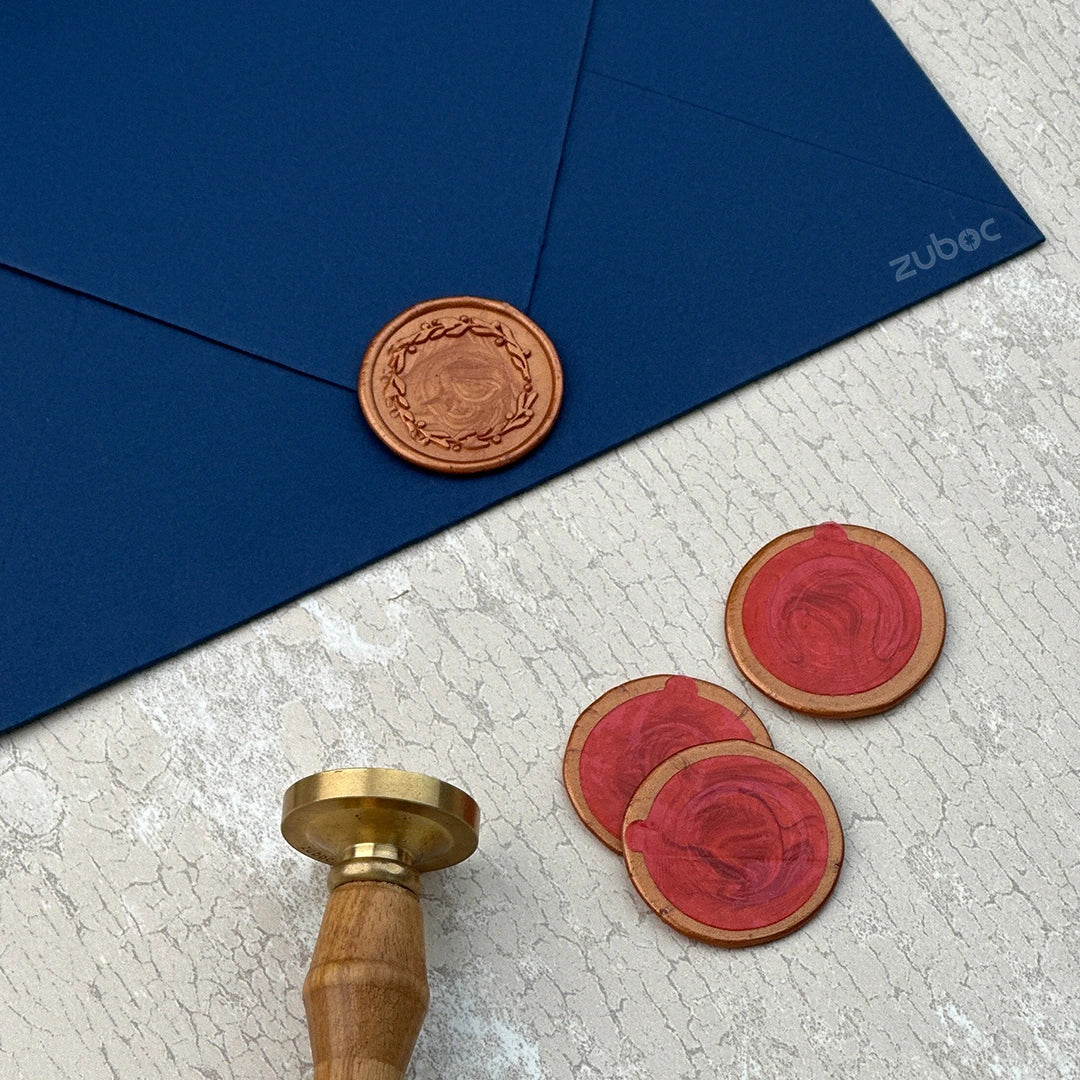 Double Sided Stickers for Wax Seals - (Set of 100 Pcs)
