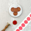 Double Sided Stickers for Wax Seals - (Set of 100 Pcs)