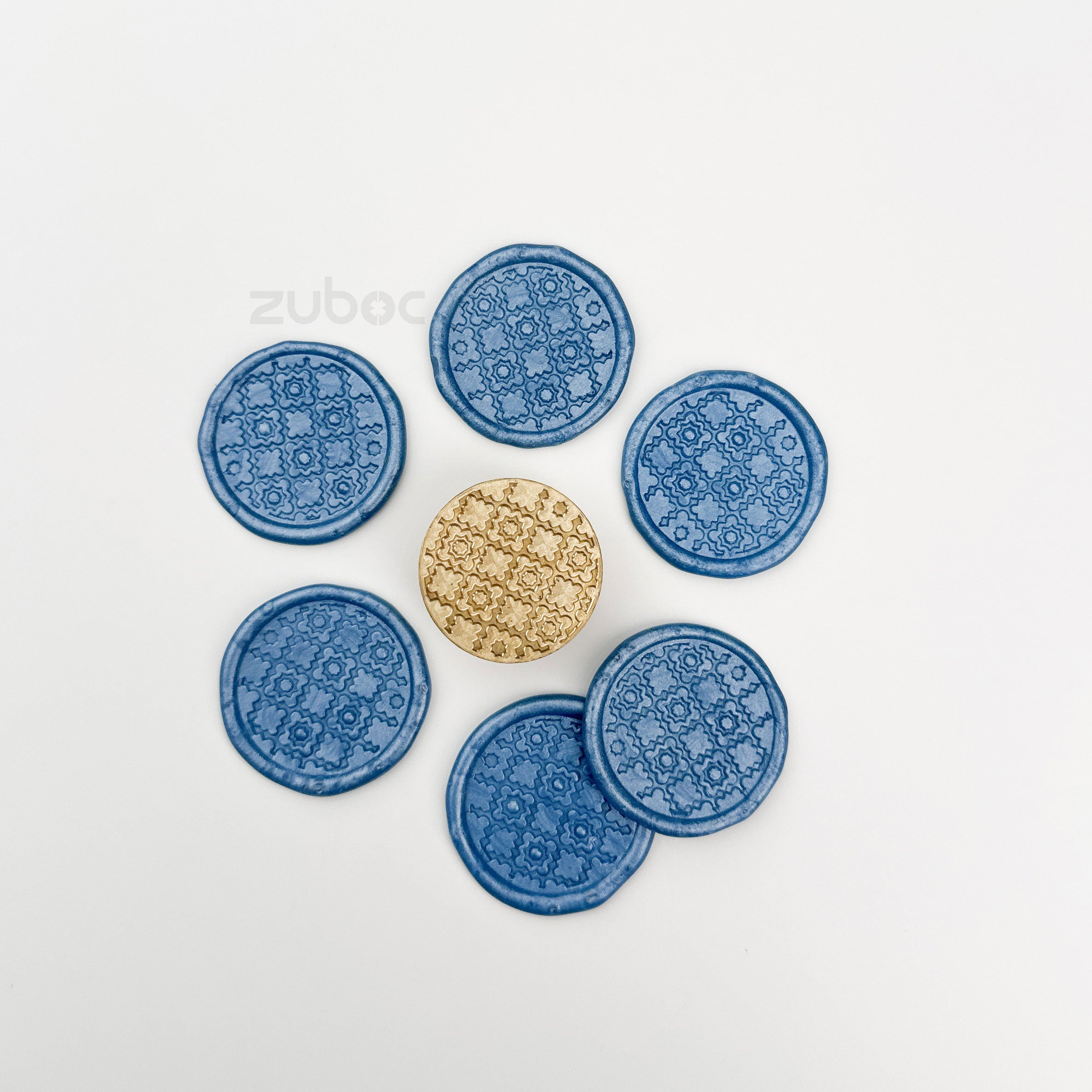 Arabic Design Wax Stamp with Wooden Handle