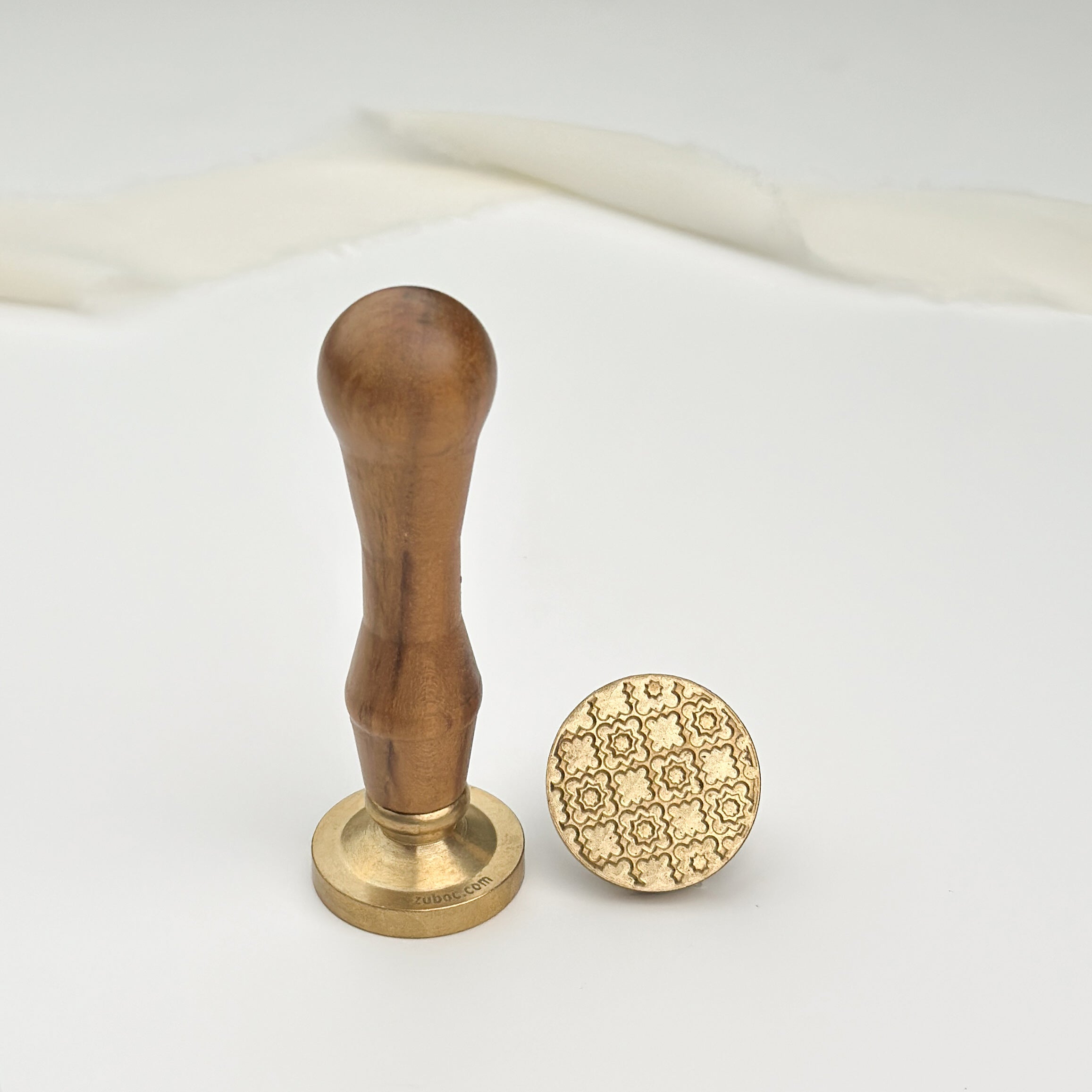 Arabic Design Wax Stamp with Wooden Handle