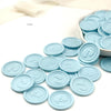 Baby Foot Wax Seal Stickers for Announcements (Set of 5)
