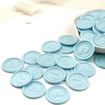Baby Foot Wax Seal Stickers for Announcements (Set of 5)