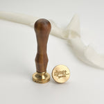 Be our Guest Wax Stamp with Wooden Handle