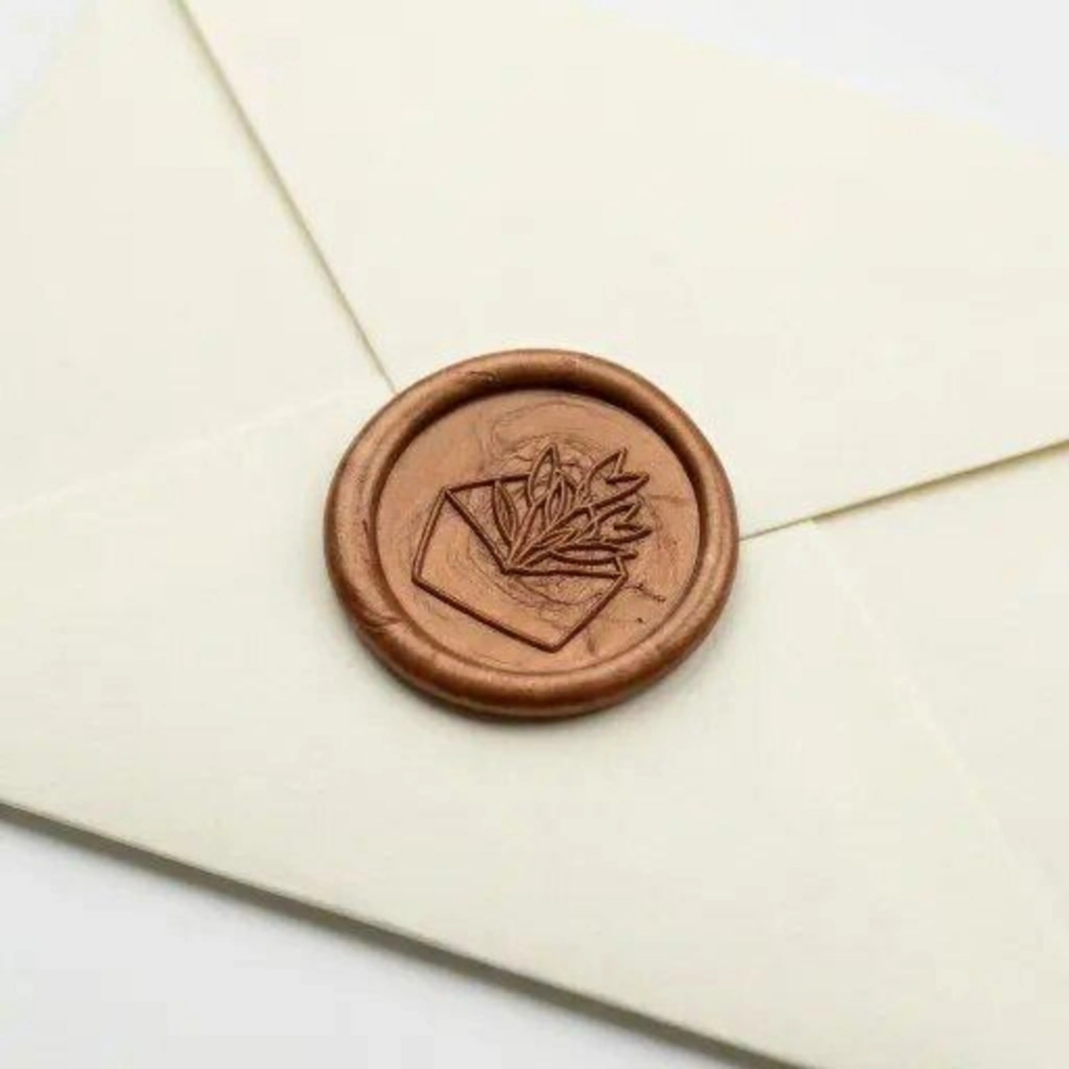 Envelope Wax Seal - Bronze gold (Set of 5)