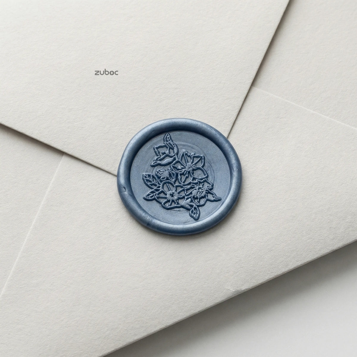 Cherry Blossom Wax Seal - Stickers for Envelope Sealing (Set of 5)