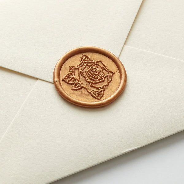 Rose Wax Seal for Invitations (Set of 5)