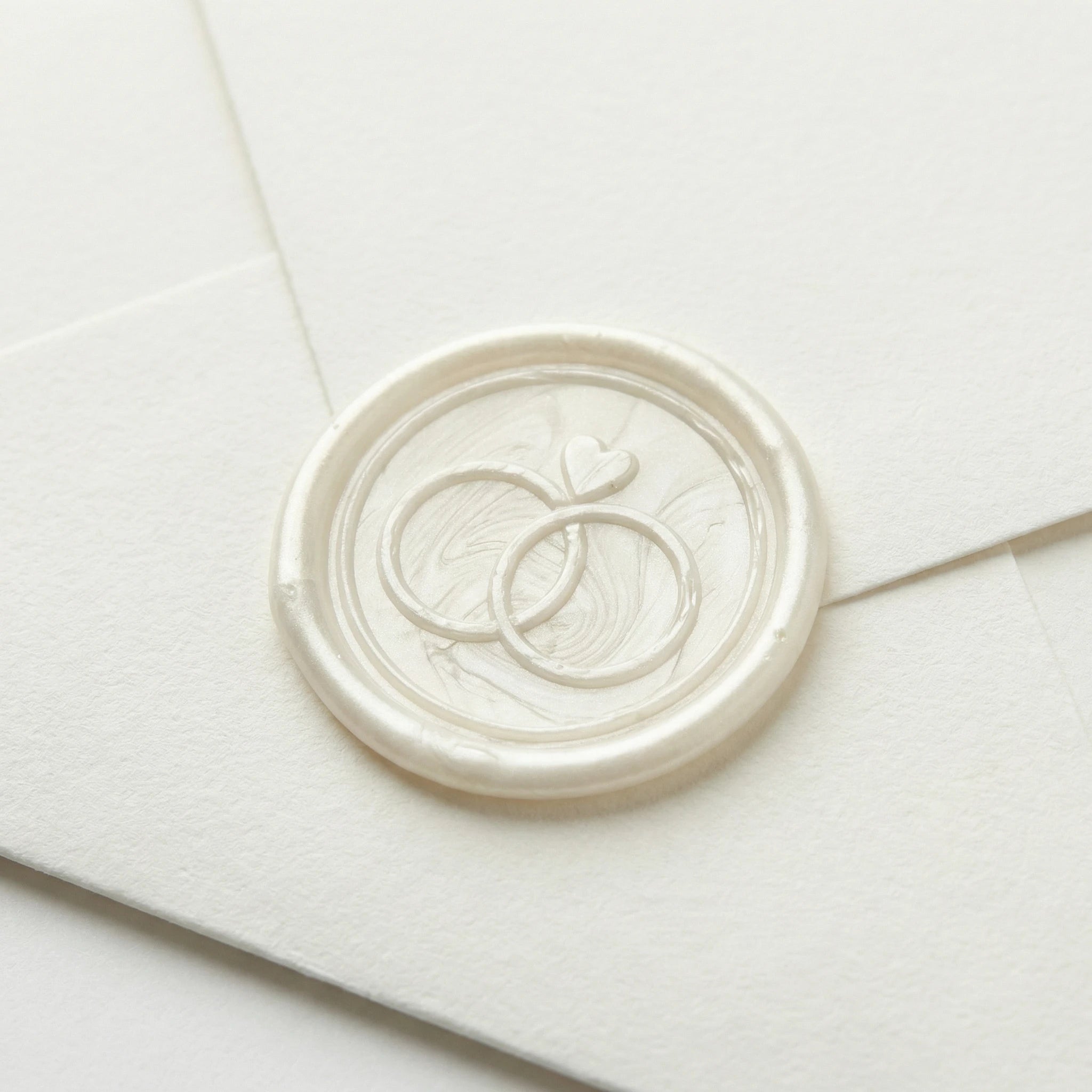 Duo Ring Wax Seal for Invitations (Set of 5)