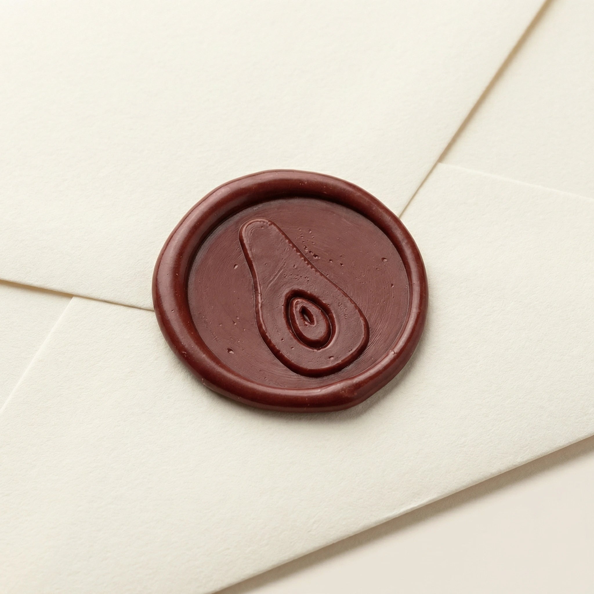 Avacado Wax Seal-2 for Invitations (Set of 5)