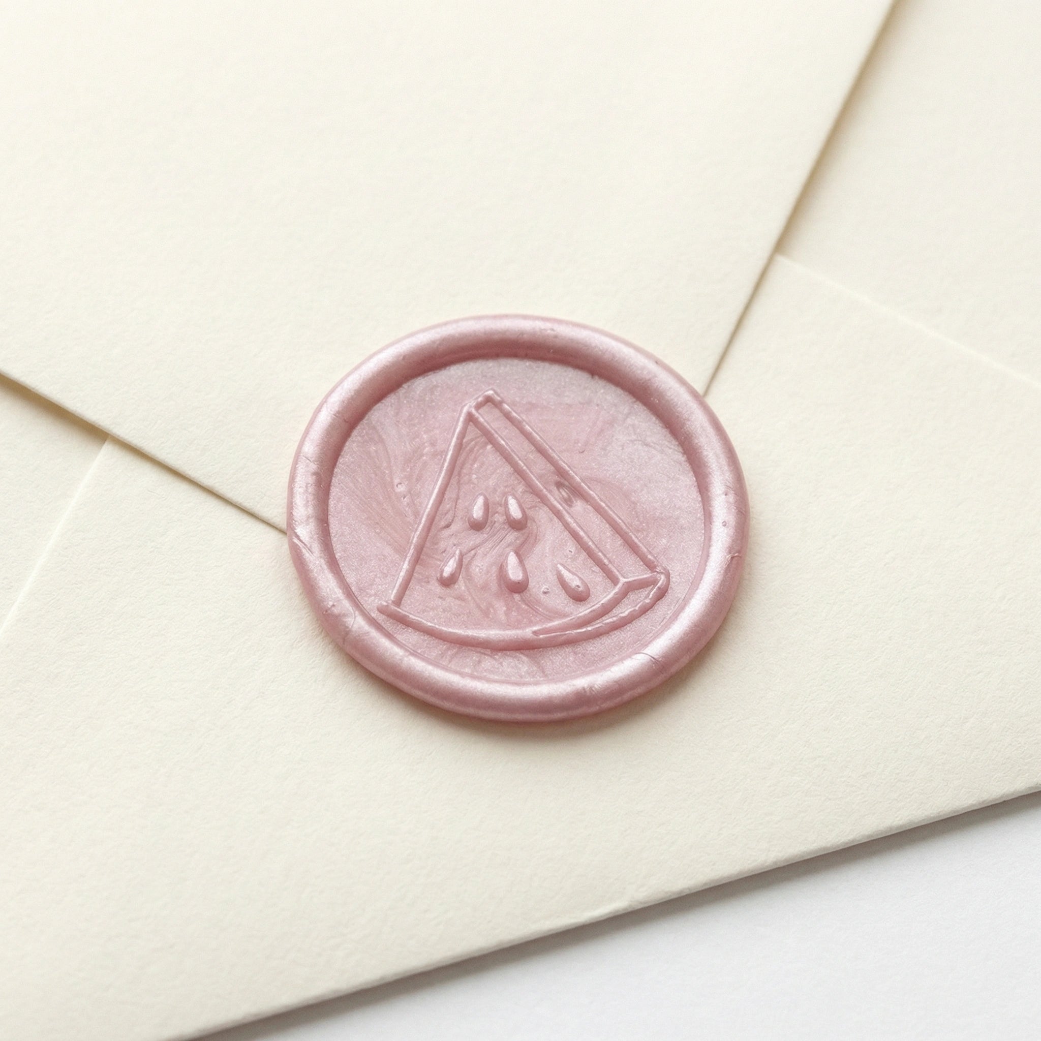 Watermelon Wax Seal for Invitations (Set of 5)