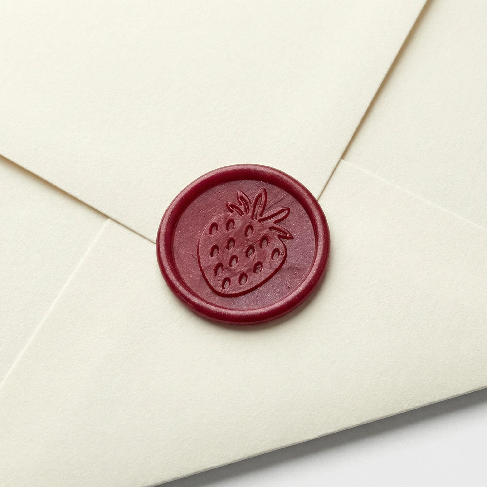 Strawberry Wax Seal for Invitations (Set of 5)