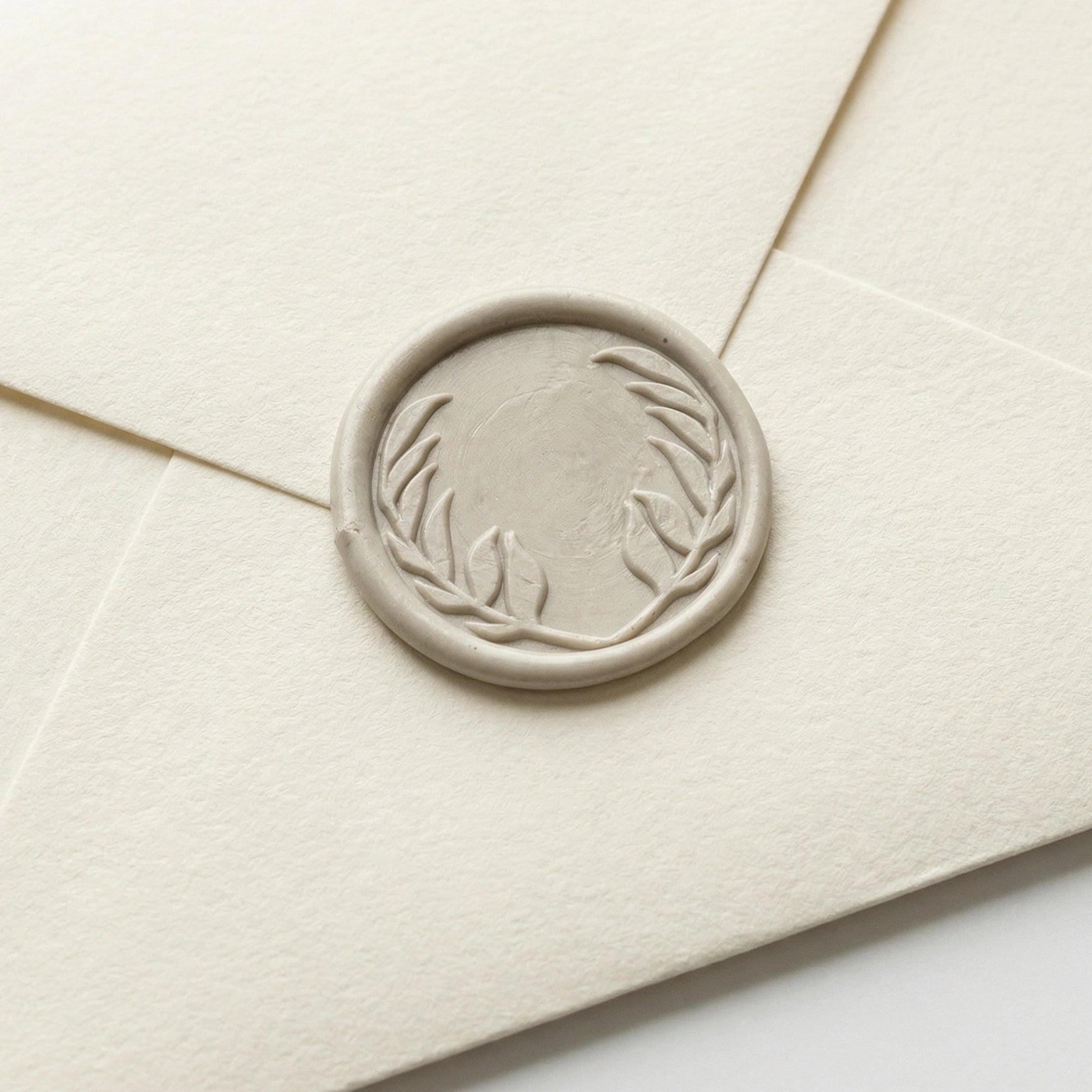 Leaf Branch Wax Seal for Invitations (Set of 5)