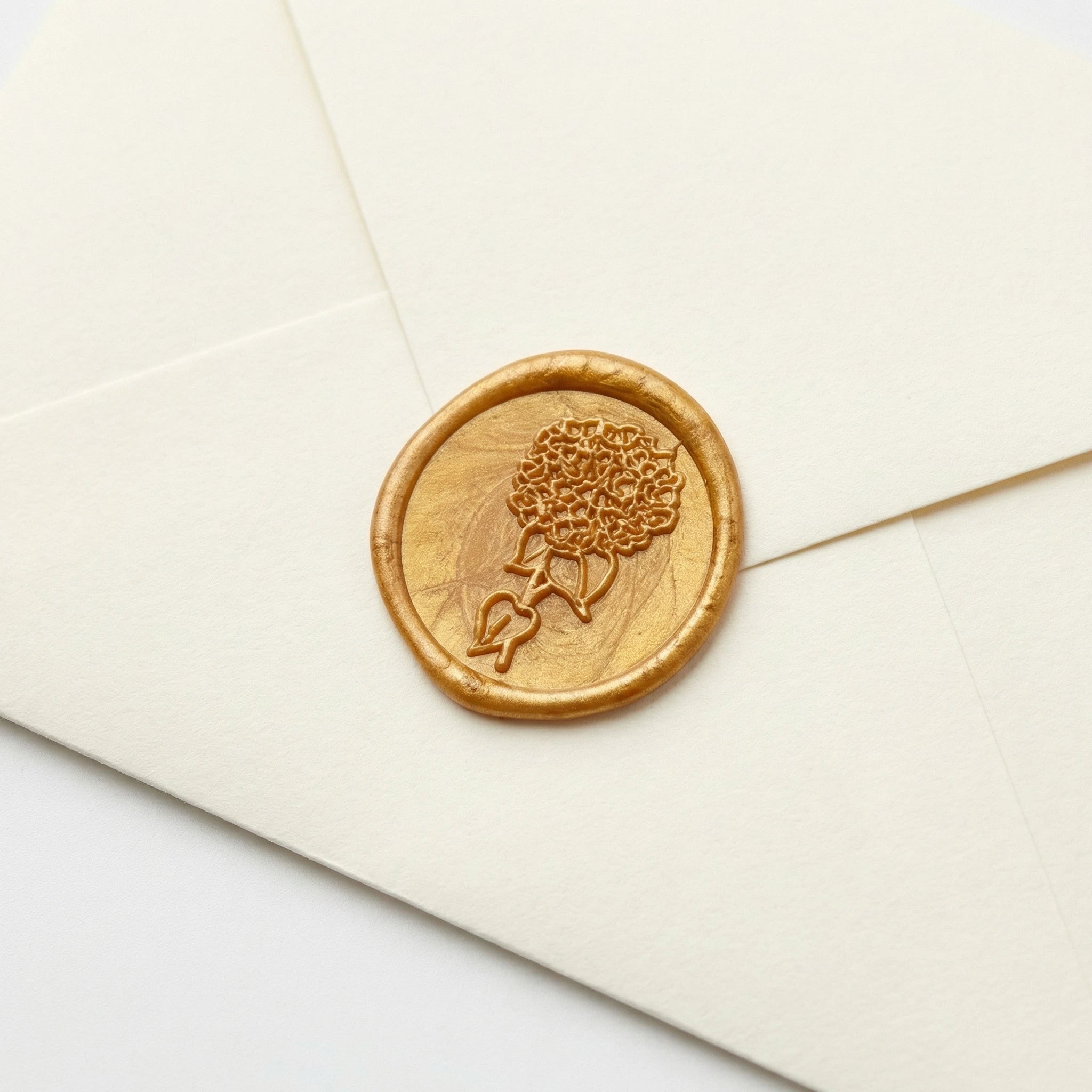 Hydrangea Wax Seal for Invitations (Set of 5)