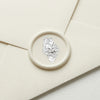 Silver Foil Wax Seal for Invitations (Set of 5)