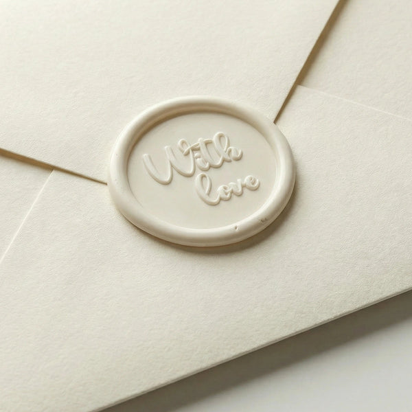 With Love Wax Seal for Invitations (Set of 5)