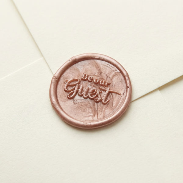 Be Our Guest Wax Seal for Invitations (Set of 5)