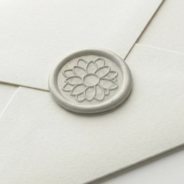 Sunflower Wax Seal for Invitations (Set of 5)