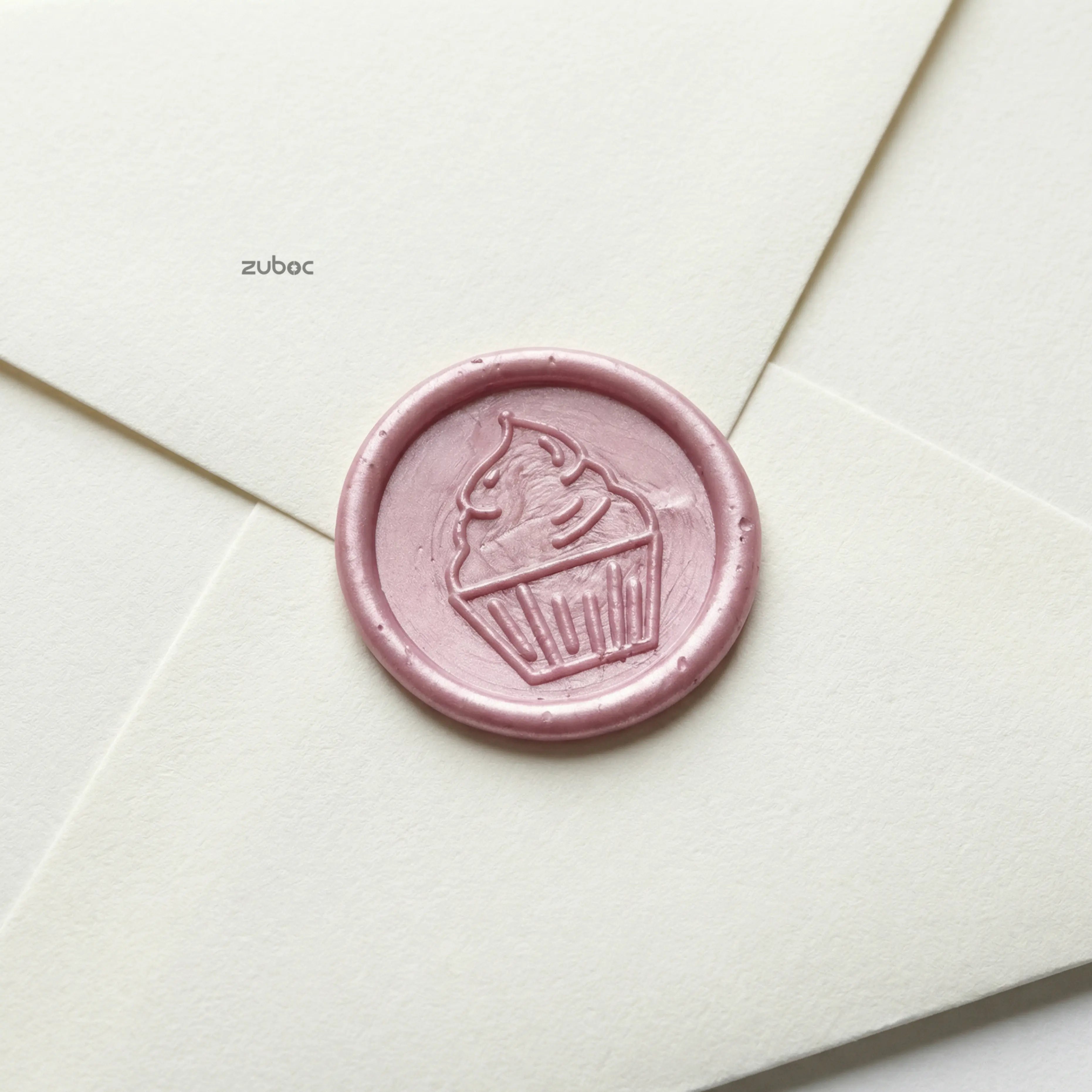 Cupcake Wax Seal for Invitations (Set of 5)