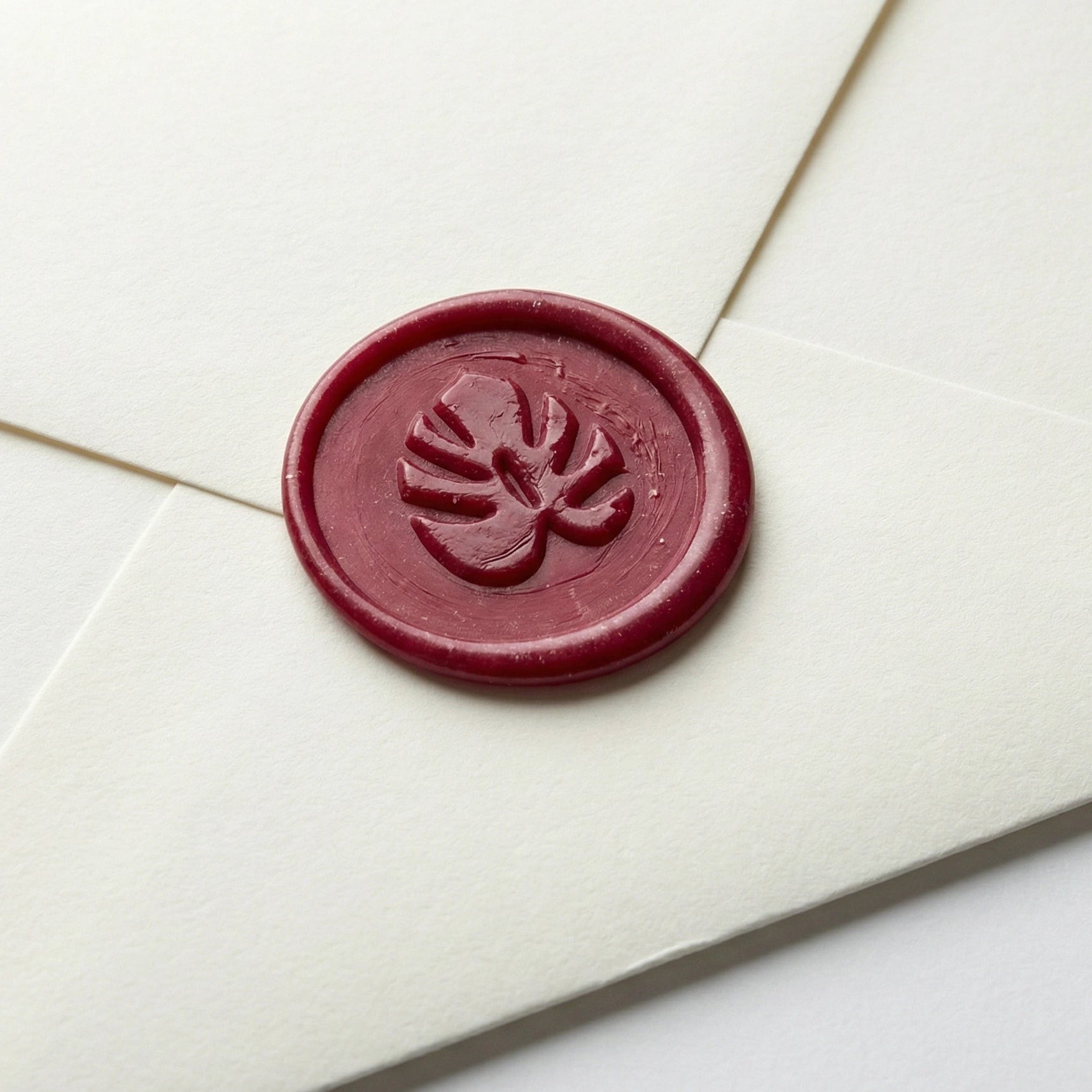 Monstera Wax Seal for Invitations (Set of 5)