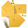 The Mustard Yellow Wedding Invitation Envelope (Set of 50)