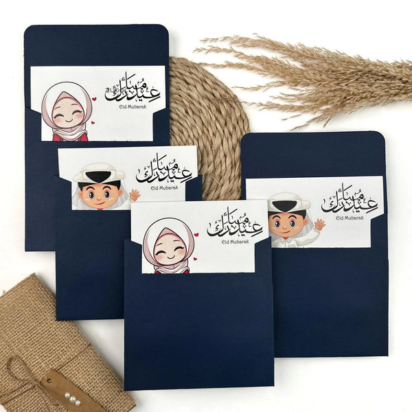 Zuboc Eidi Envelope With Insert for Kids (Set of 4)