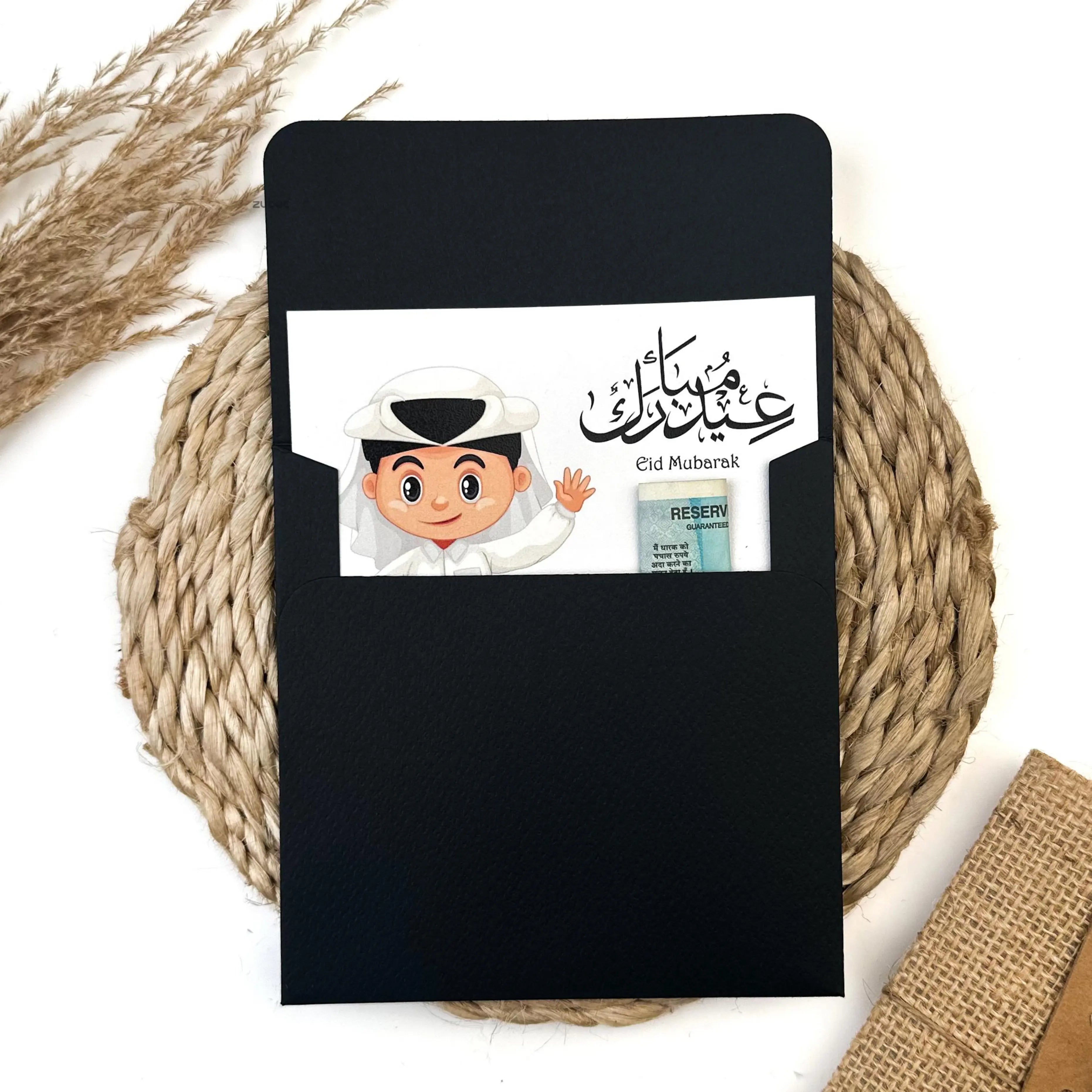 Zuboc Eidi Envelope With Insert for Kids (Set of 4)