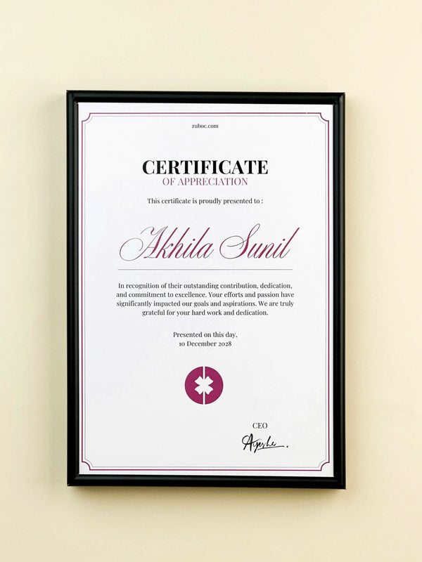 Personalised Employee Photo Frame