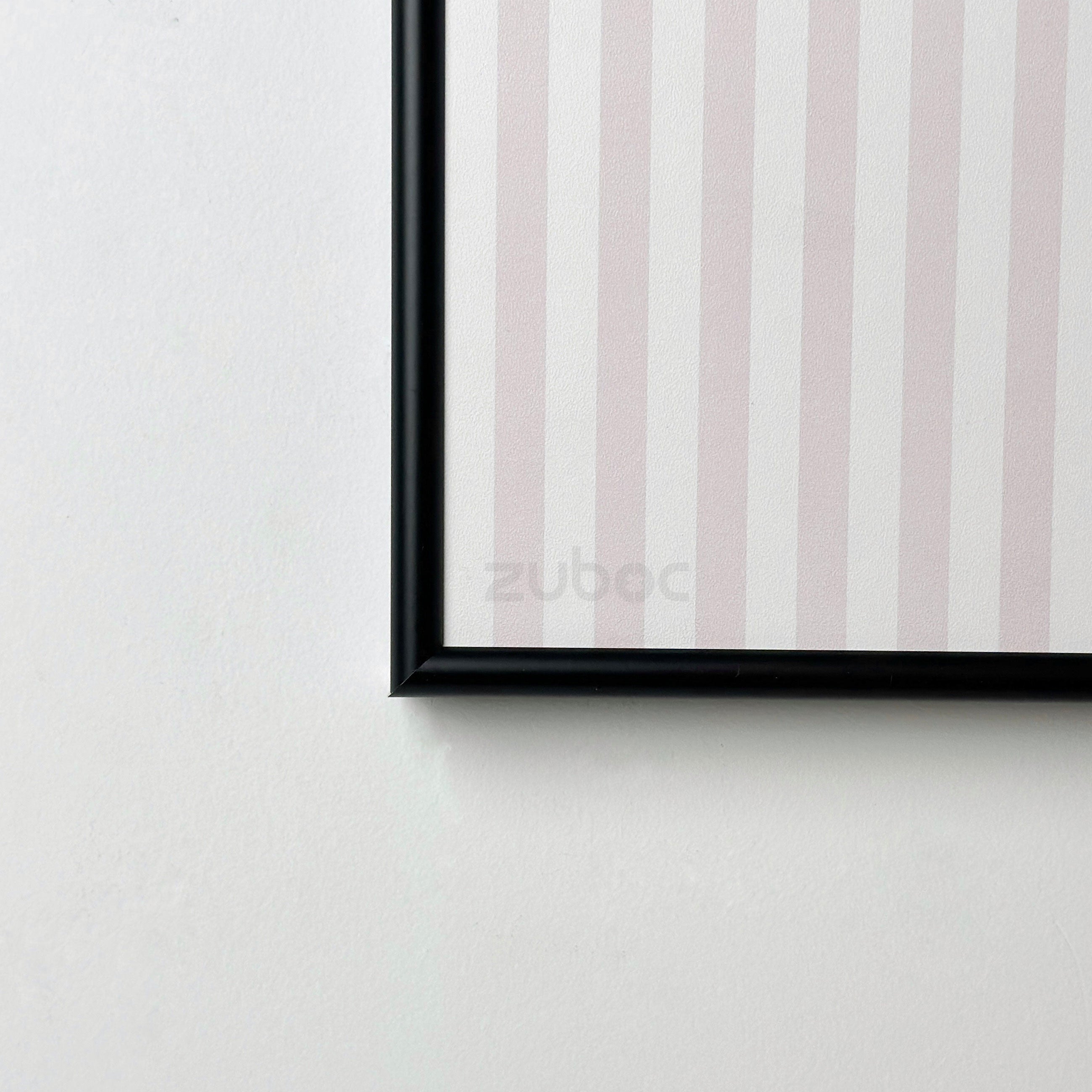 Black A4 metallic photo frame for certificate display by Zuboc-2
