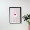 Black Metallic Photo Frame (A3)