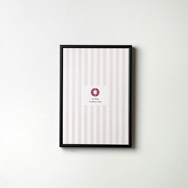 Black Metallic Photo Frame (A4)