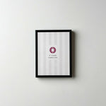 Black Metallic Photo Frame (A5)