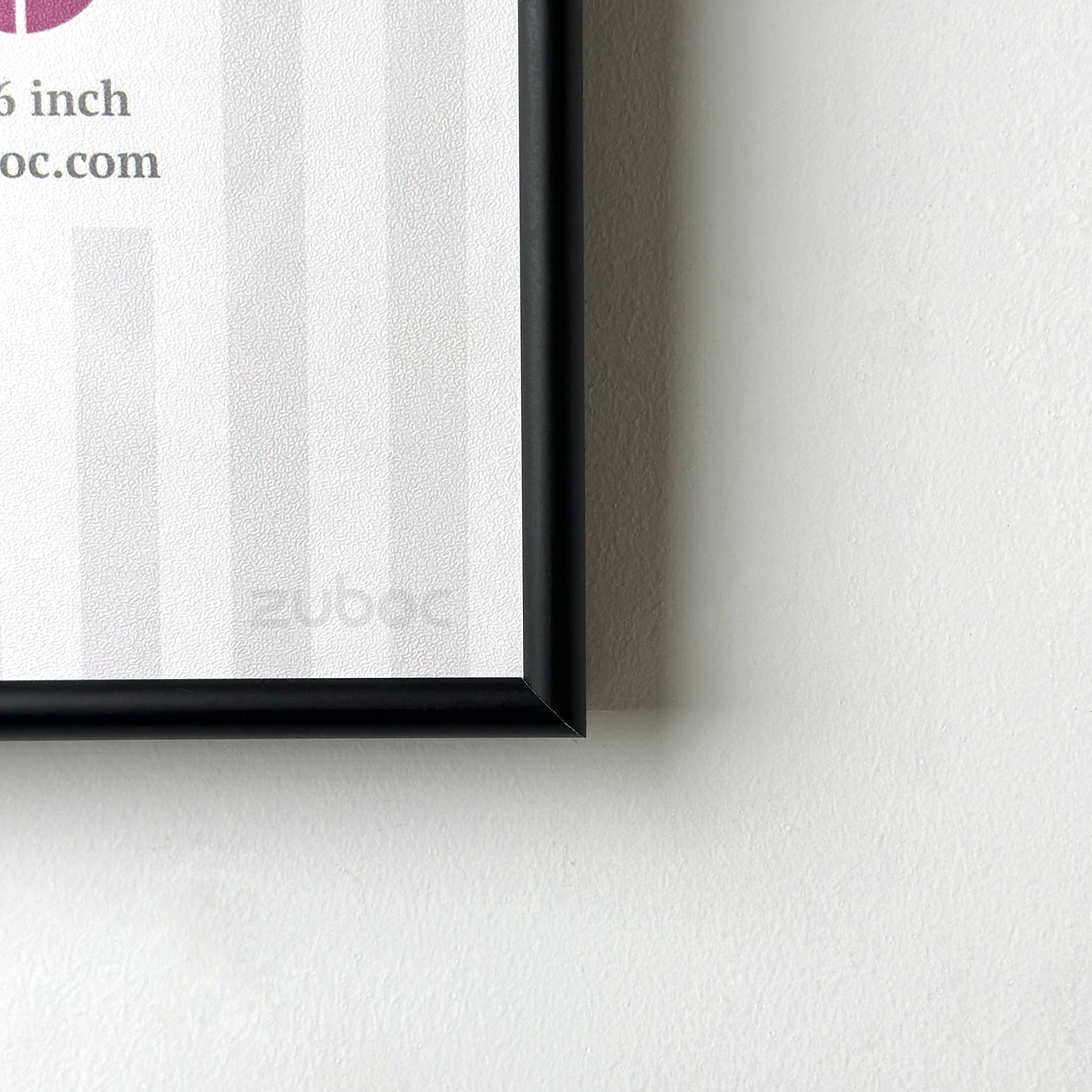 Black Metallic Photo Frame (A5)