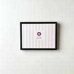 Black Metallic Photo Frame (A5)