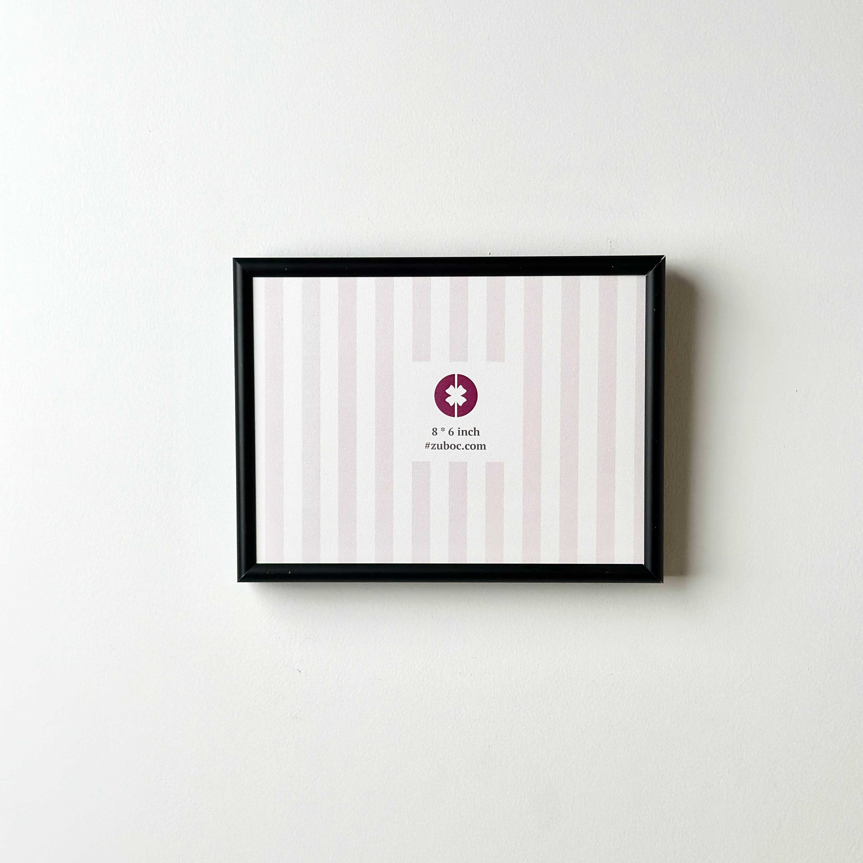 Black Metallic Photo Frame (A5)