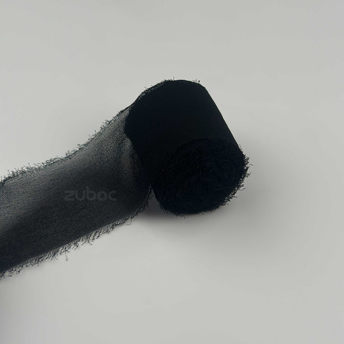 Georgette Black Ribbon (5mtr)