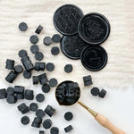 Black Sealing Wax Beads 30g