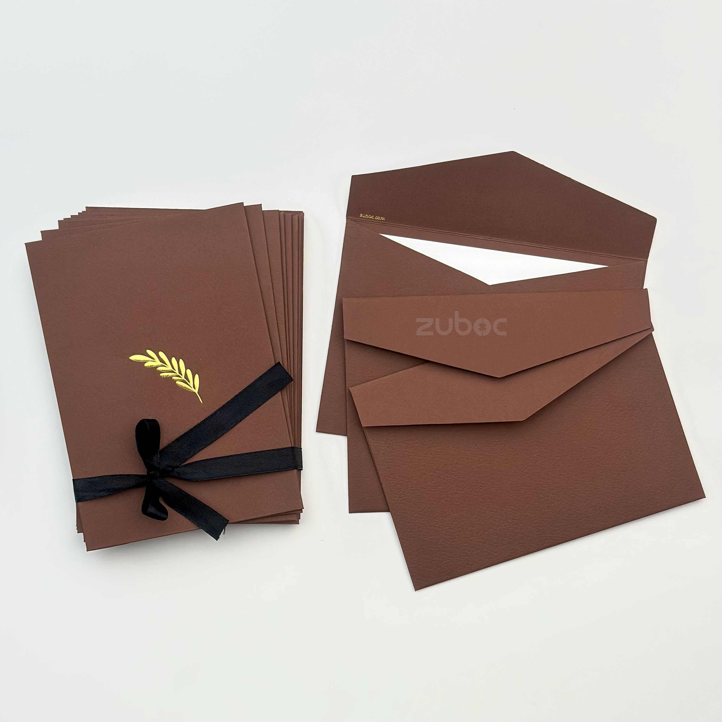 Booklet Envelope with Foil-C6 (set of 5)