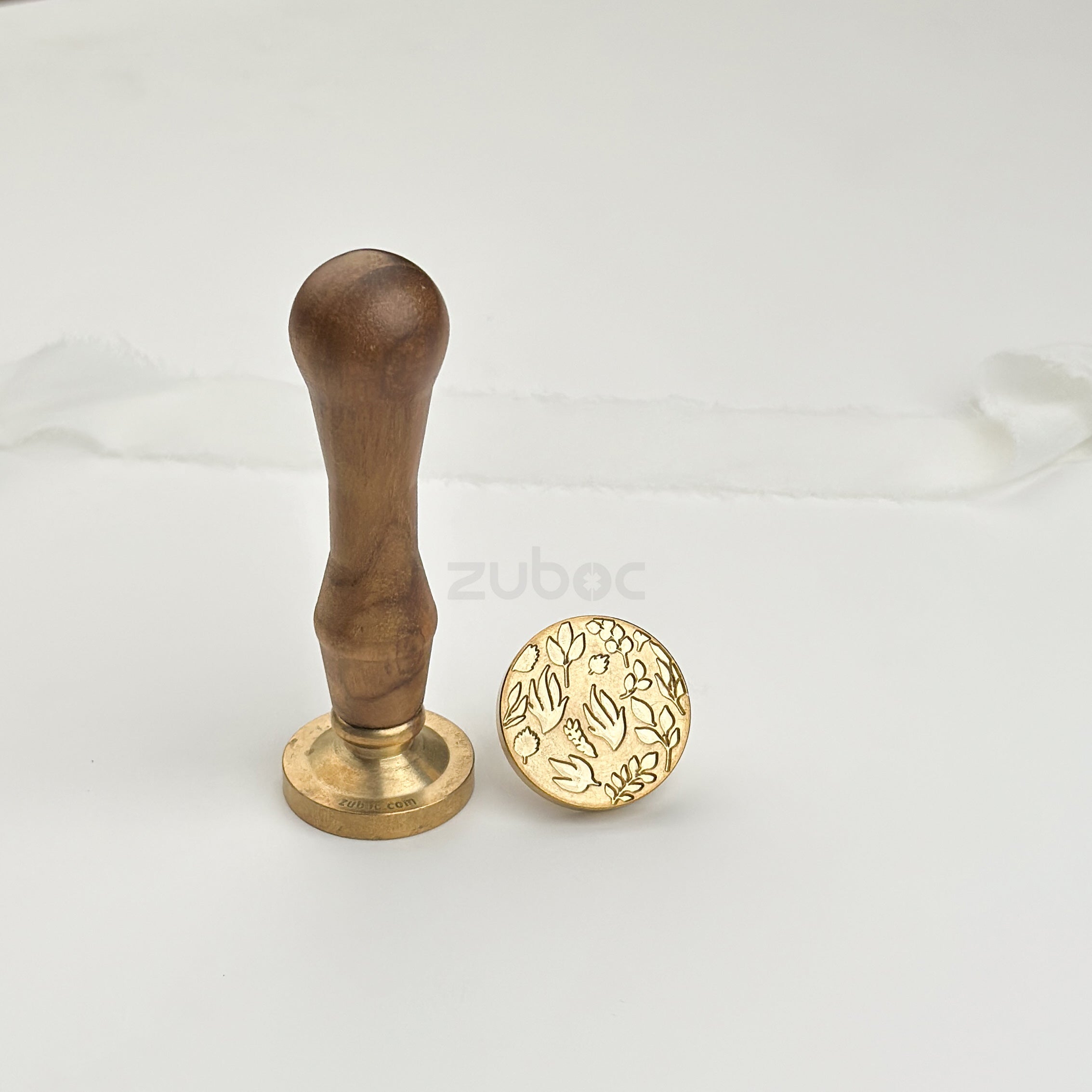 Botanical Collection Wax Stamp with Wooden Handle