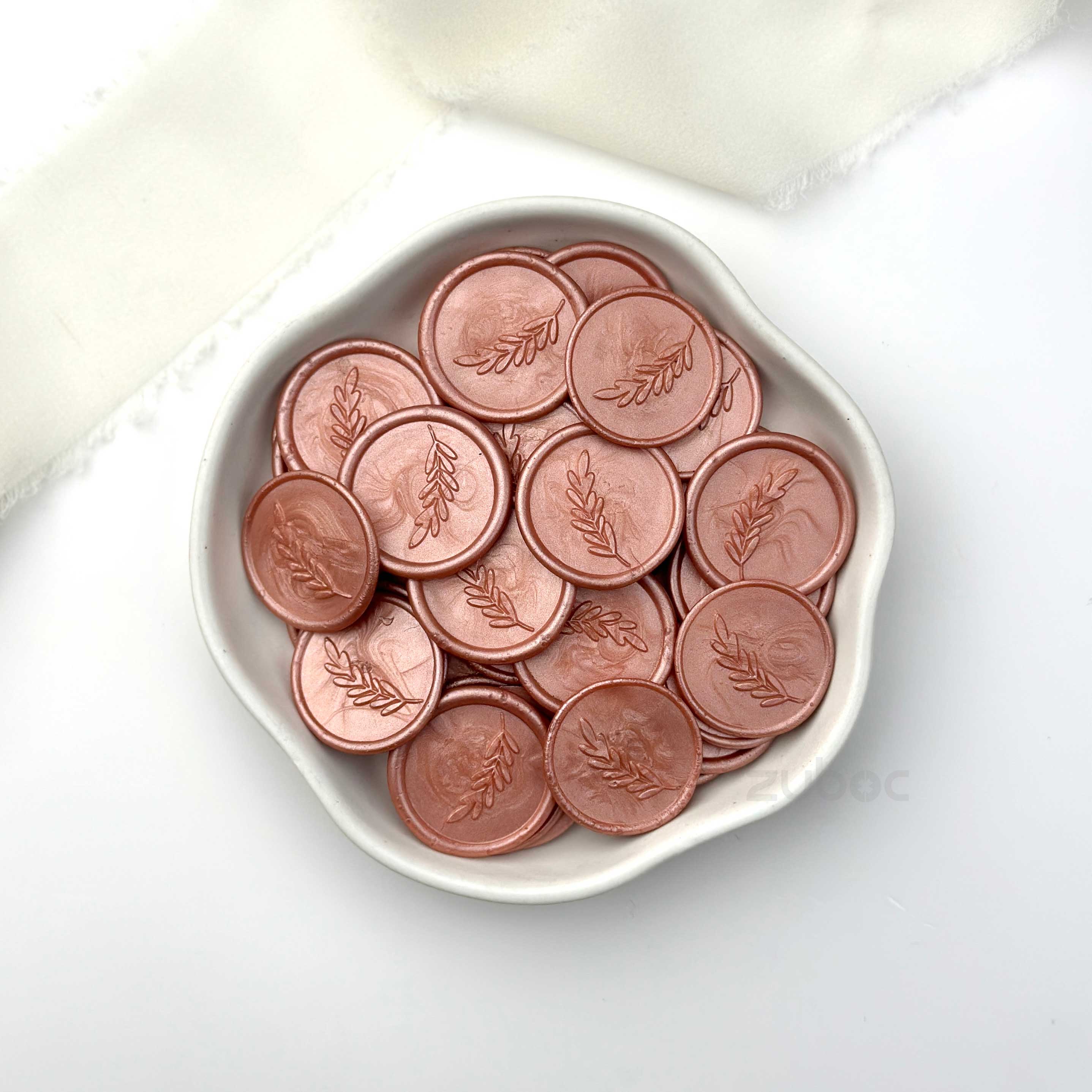 Branch Wax Seal - Rose Gold ( Set of 5 )