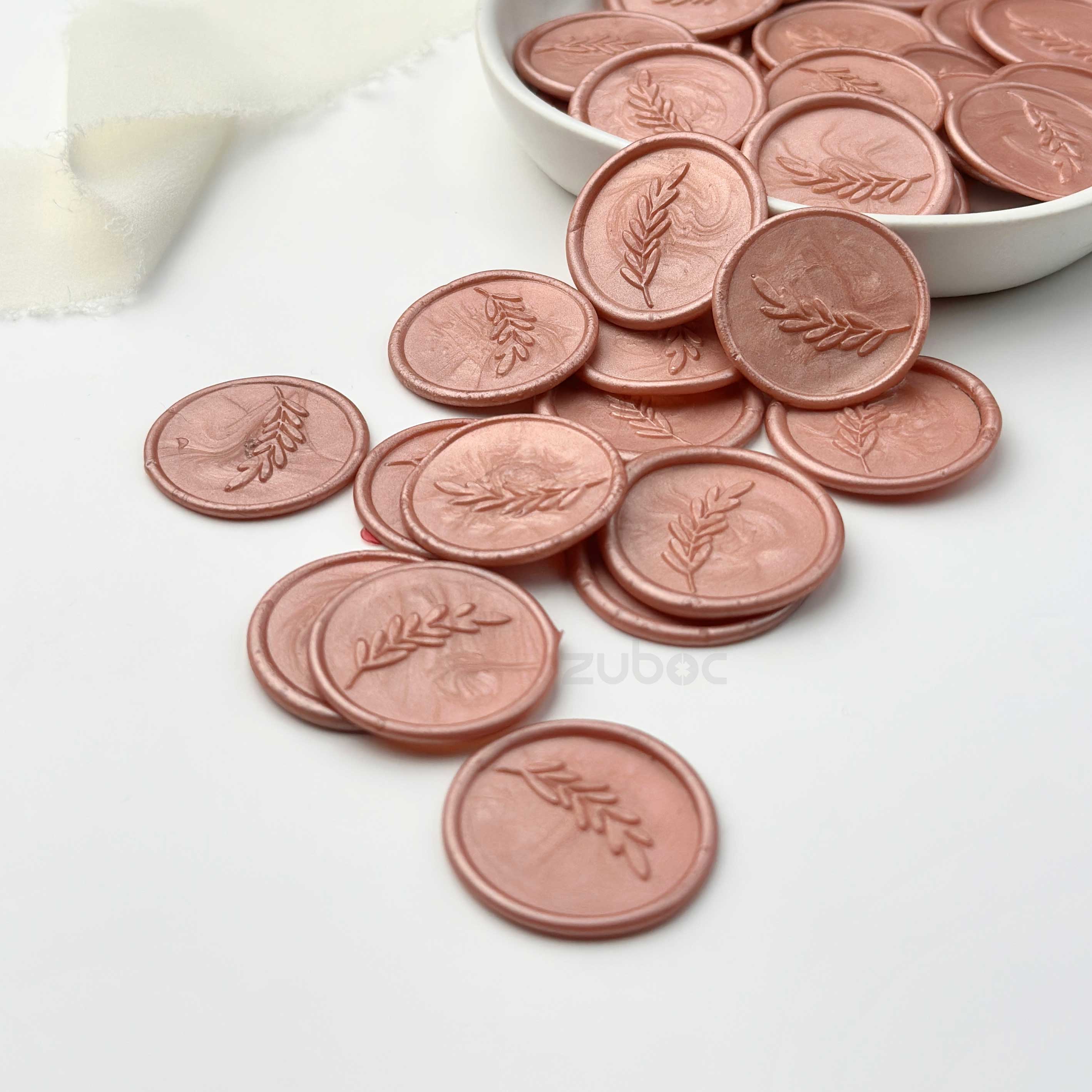 Branch Wax Seal - Rose Gold ( Set of 5 )