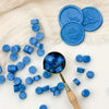 Brilliant Blue Sealing Wax Beads 30g