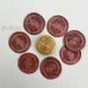 Chilly Leaf Wax Stamp with Wooden Handle