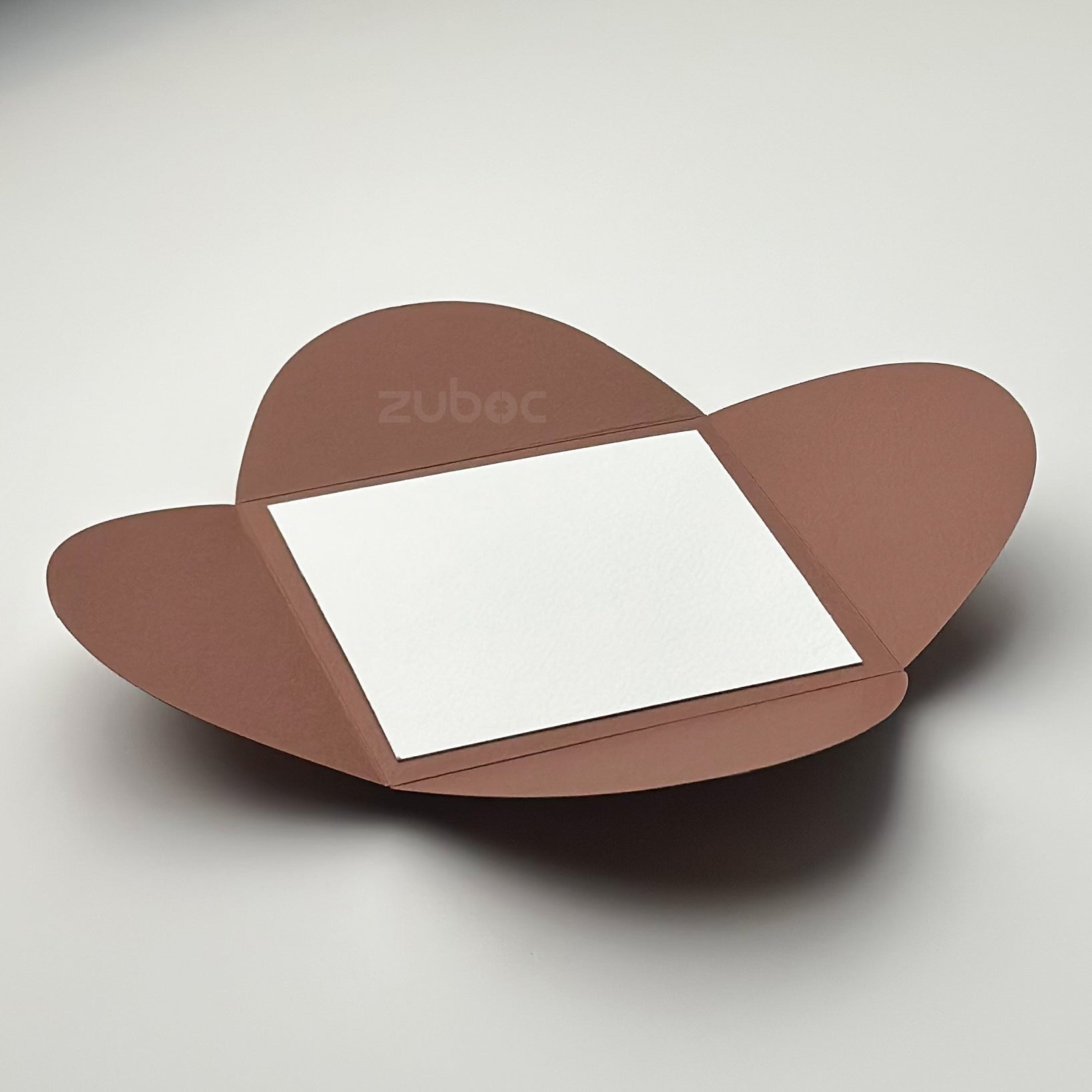 Semi Circle Envelope With Foil Bow (set of 5)